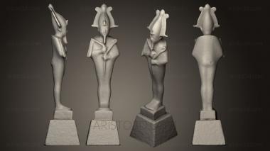 Egyptian statues and reliefs (STKE_0042) 3D model for CNC machine